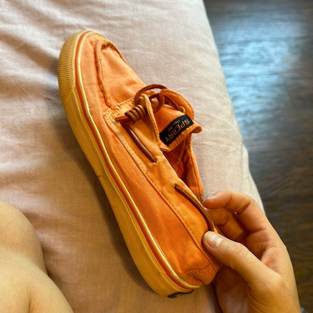Orange Sperrys